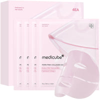 Salmon DNA PDRN Pink Collagen Jelly Gel mask (4 Pack)